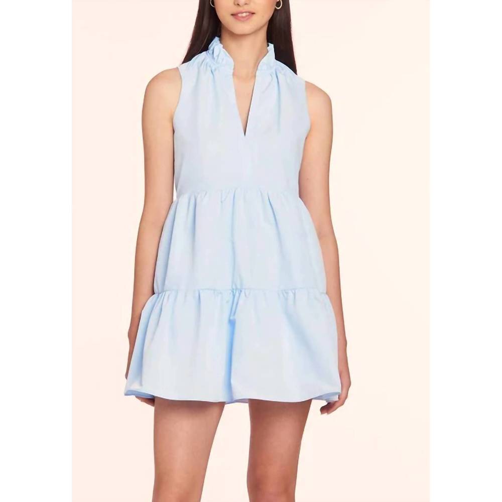 Amanda Uprichard Light Blue Mini Dress